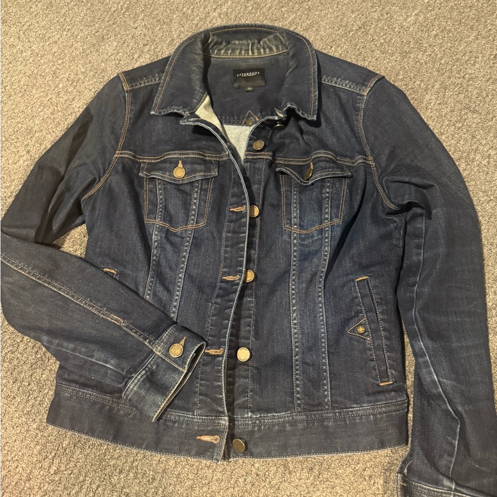Liverpool Jeans Company Dark Blue Jean Jacket